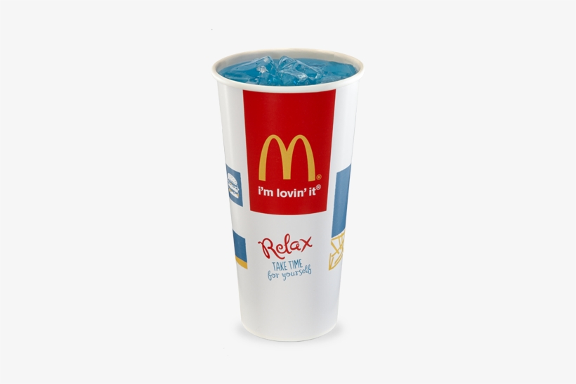 Mcdonald's Gatorade Cool Blue - Powerade Mountain Berry Blast, transparent png download