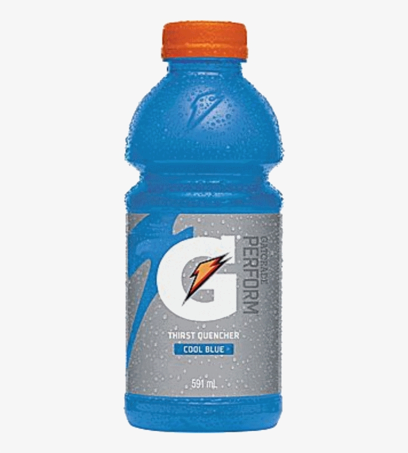 Gatorade Cool Blue 591 Ml 12/pk - Gatorade 591ml, transparent png download