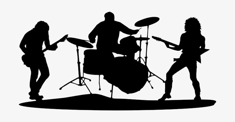 Band Silhouette Png - Band Png, transparent png download