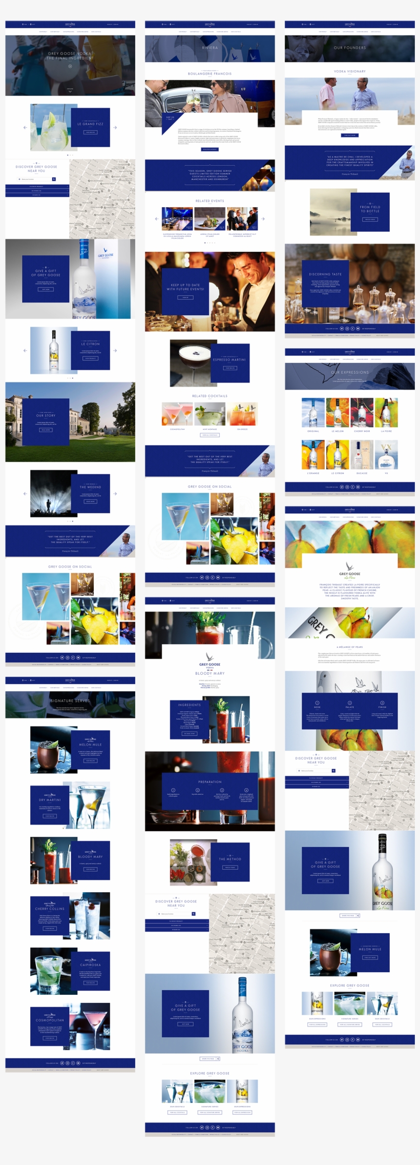 Greygoose Image Grid - Graphic Design, transparent png download