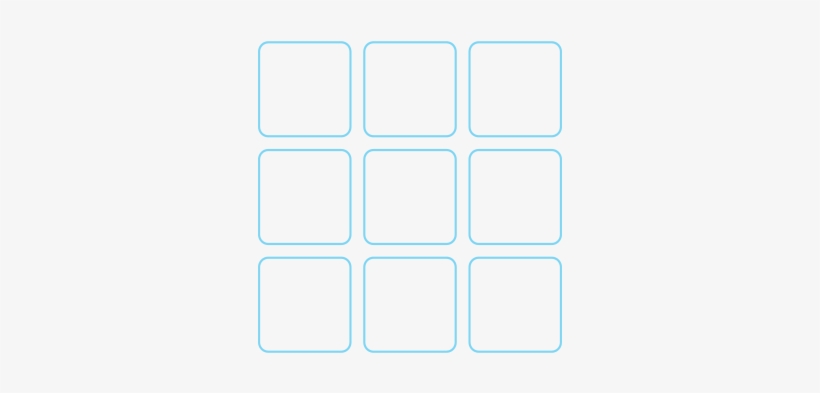 Icon Blue Squares - Squares Png, transparent png download