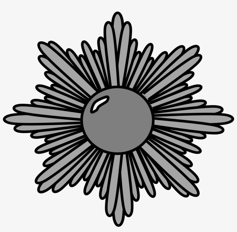 Silver Decorative Starburst - North Yorkshire Police Badge, transparent png download