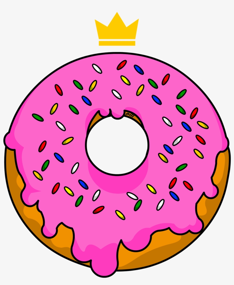 Donut Clipart Galaxy - King Donut Logo, transparent png download