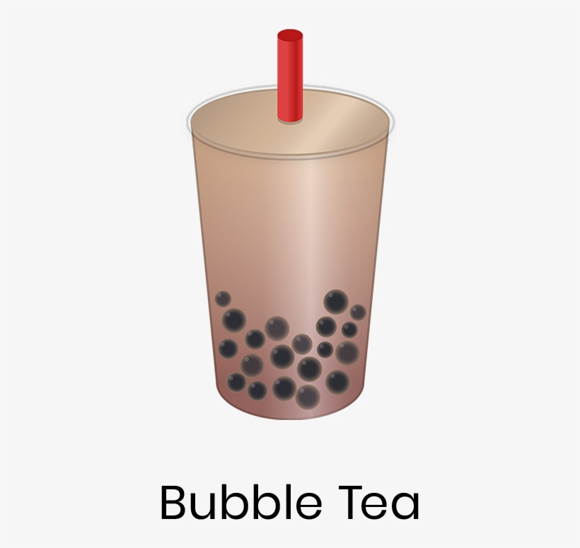 Bubble Tea Bubble Tea Is A Representative Taiwanese - Bubble Tea, transparent png download