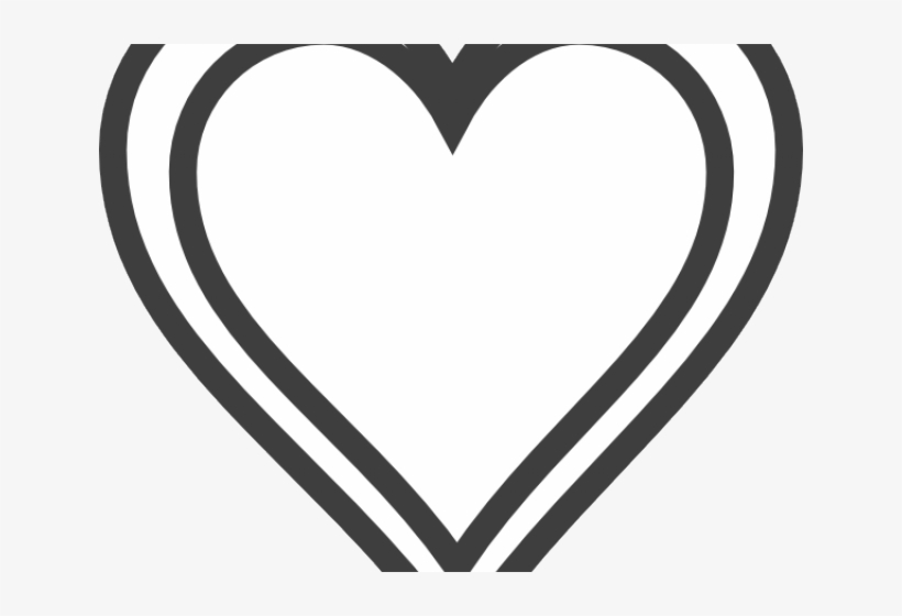 Heart Silhouette Cliparts - Clip Art, transparent png download