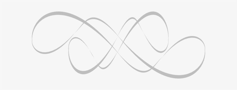 Gray Swirl Clip Art At Clker Com - Black Flourish Clip Art, transparent png download