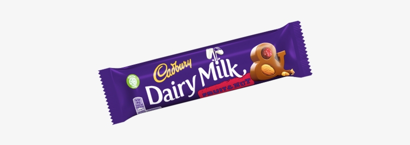 Cadbury Dairy Milk Fruit & Nut - Fruit And Nut Dairy Milk, transparent png download