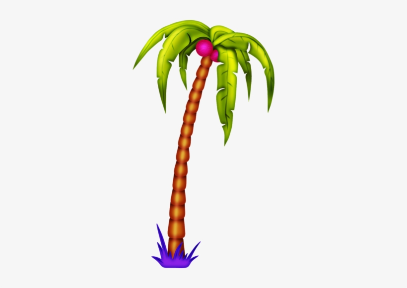 Palm Tree - Hawaian Tree Png, transparent png download