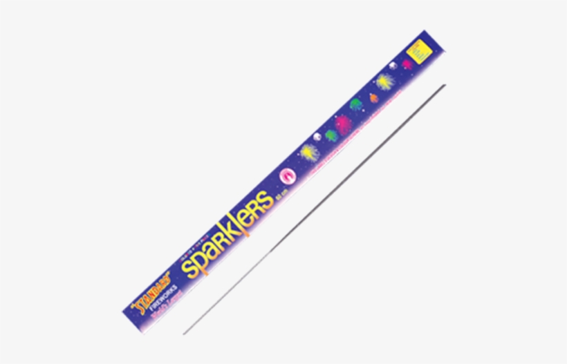 5 Color Sparklers - Standard Fireworks, transparent png download