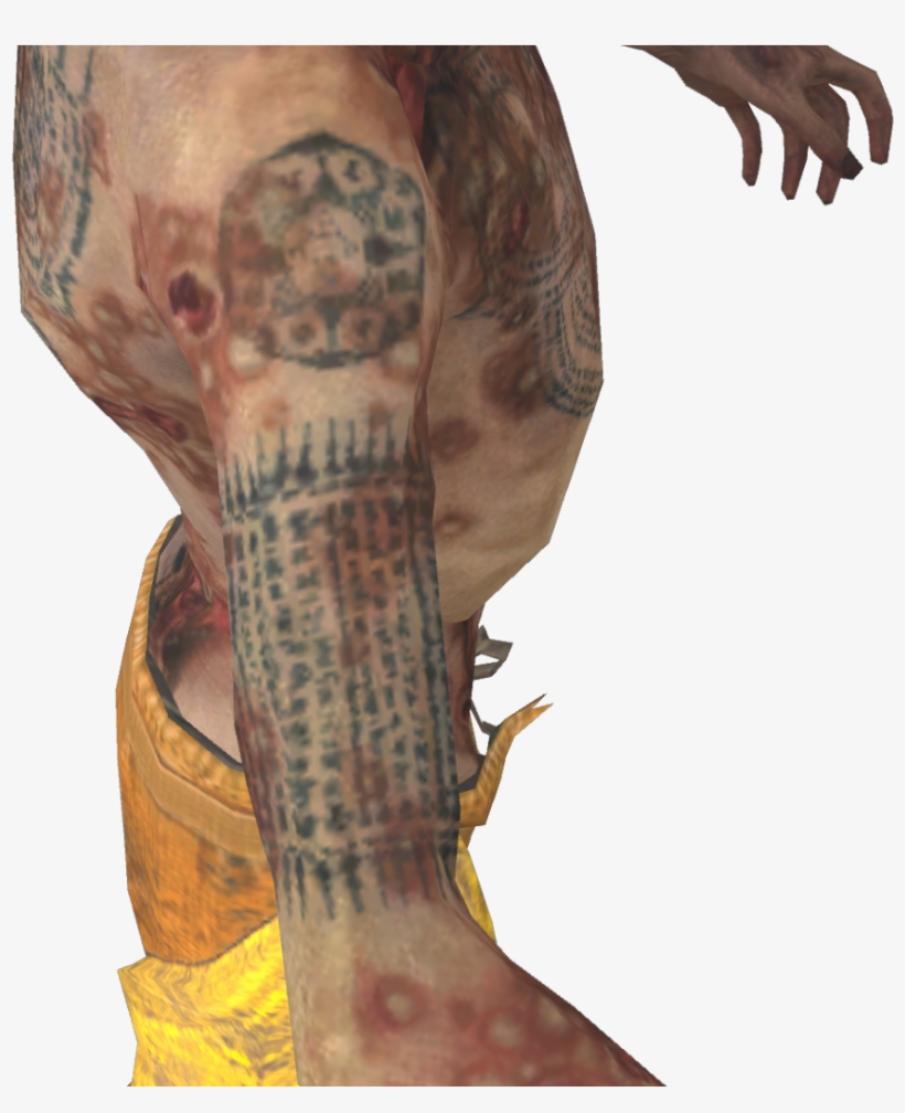 Viet Zombie Vcgrunt-rightarmtattoo Zpsc1 - Sak Yant Tattoo On Arm, transparent png download