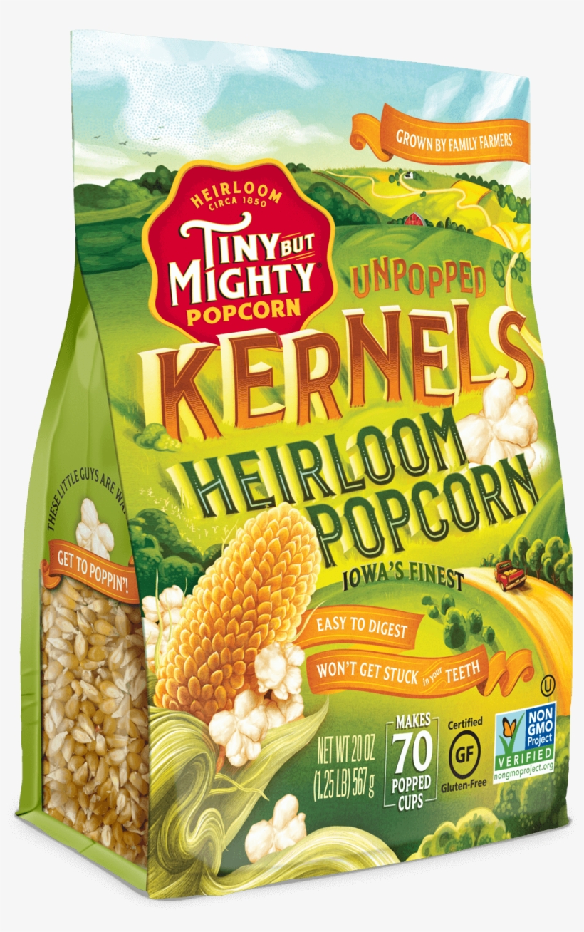 Product Unpopped Kernels - Heirloom Popcorn, transparent png download