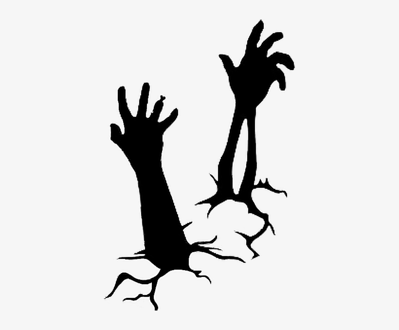 Report Abuse - Manos De Zombies Png, transparent png download