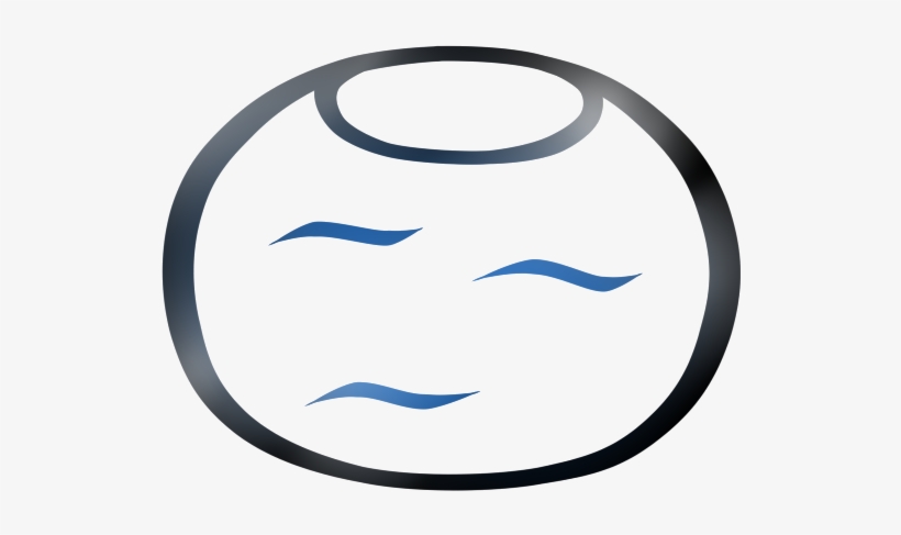 Fish Bowl - Smiley, transparent png download