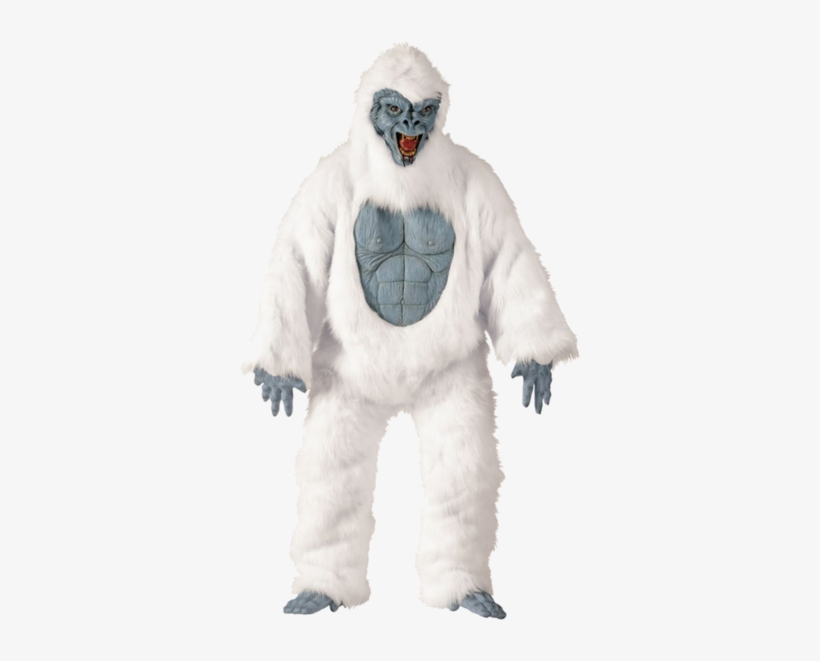 Abominable Snowman Outfit - Abominable Snowman Adult Costume / Fancy Dress, transparent png download
