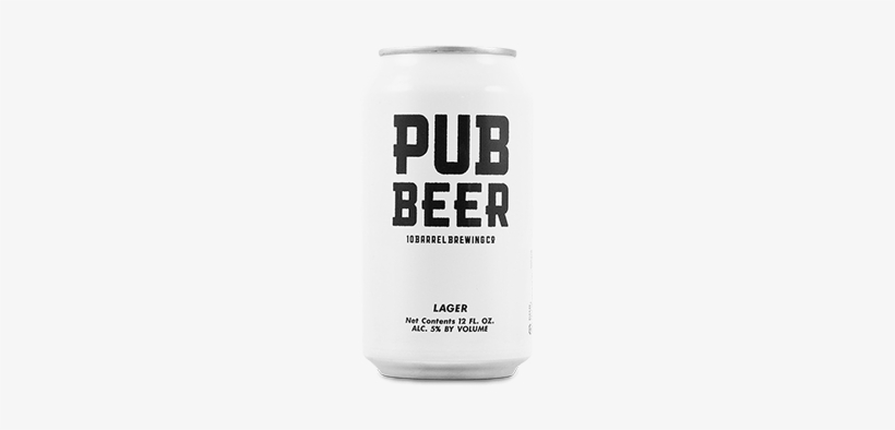 10 Barrel Pub Beer - 10 Barrel Pub Beer Can, transparent png download