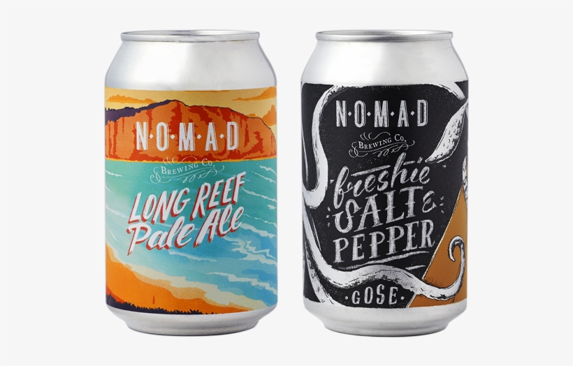 Cans For Carousel - Nomad Freshie Salt & Pepper Can 330ml, transparent png download