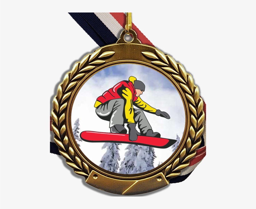 Winter Snow Sports - Medal, transparent png download