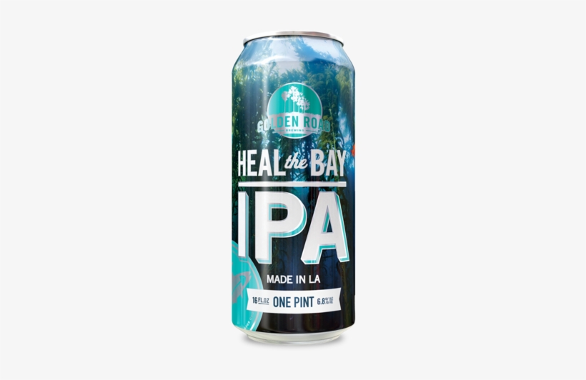 Grb Cans 0000 Healthebay - Heal The Bay Ipa Beer 16 Fl. Oz. Can, transparent png download