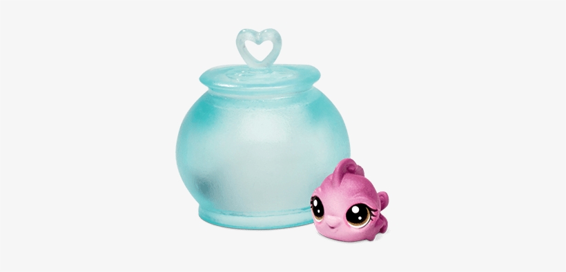 Ittlest Pet Shop Series 1 Aquatic B1 Fish In Fishbowl - Bath Toy, transparent png download