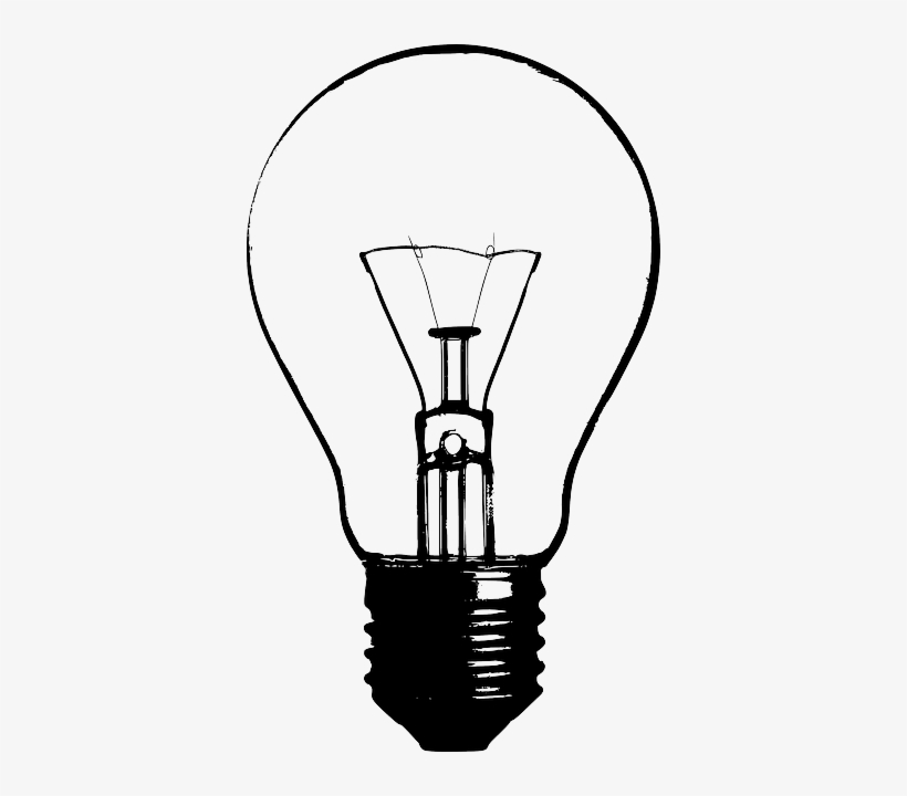 Banner Library Library Lightbulb Clipart Png Vintage Light Bulb