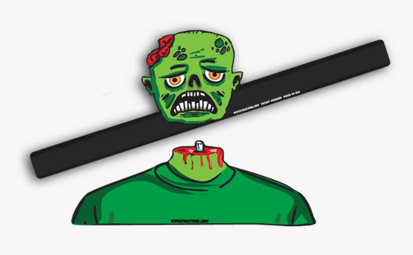 Zed Is Dead Zombie Wipertag And Decal - Decal, transparent png download