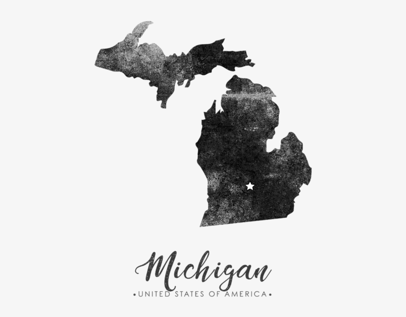 Bleed Area May Not Be Visible - Michigan Counties 2016 Election, transparent png download