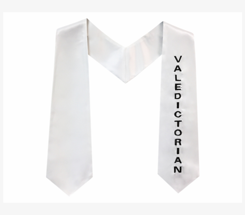 Quick Overview - Valedictorian Stole White, transparent png download