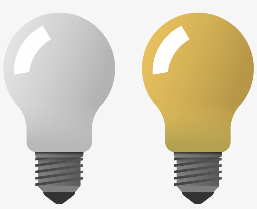 Light Bulb Clipart Transparent Download - Bulbs On And Off, transparent png download