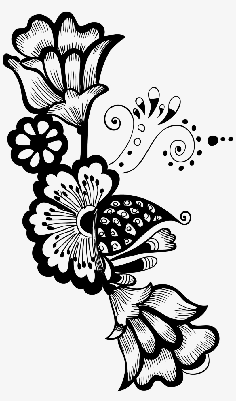 Zazzle Abstract Flowers High-top Sneakers, transparent png download