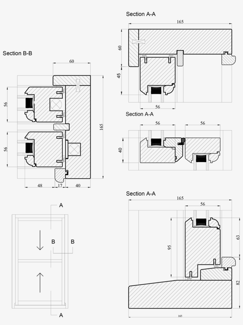 Top Windows And Doors - Traditional Box Sash Window Details, transparent png download