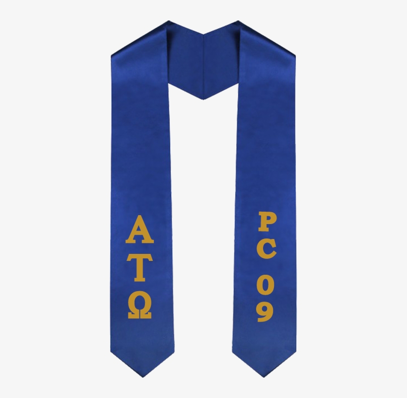 Alpha Tau Omega Graduation Sash - Estolas Graduacion Verde Ff, transparent png download