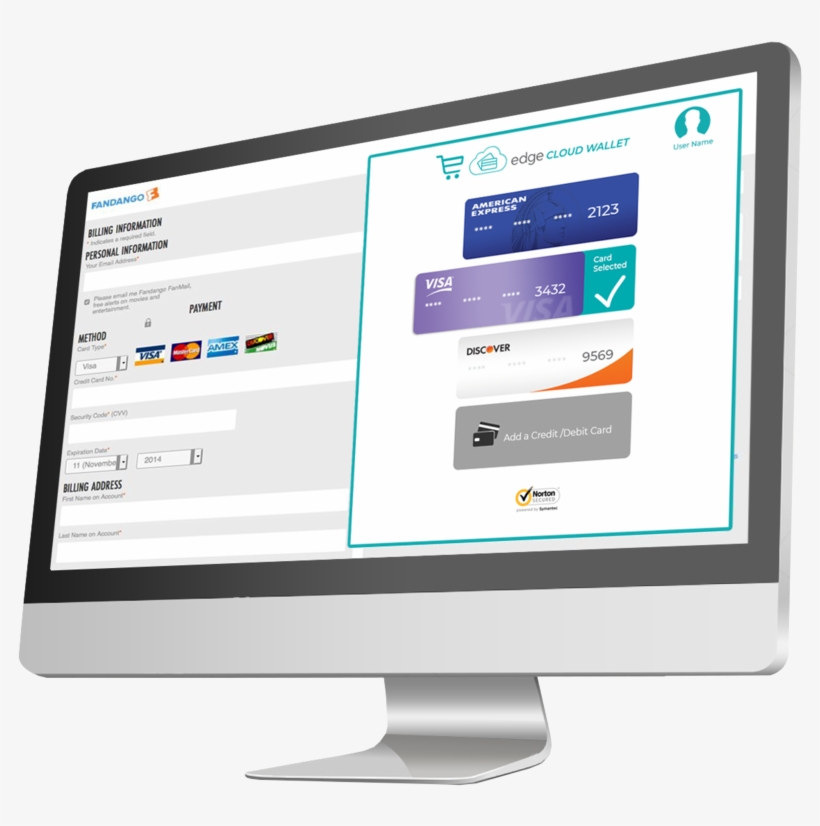 Edge Cloud Wallet Checkout Screen - Cloud Computing, transparent png download