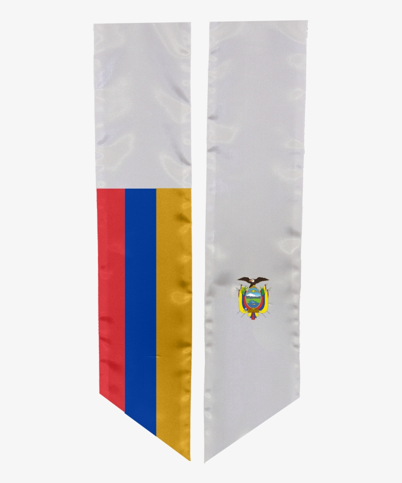 Study Abroad Sash For Ecuador - Flag, transparent png download