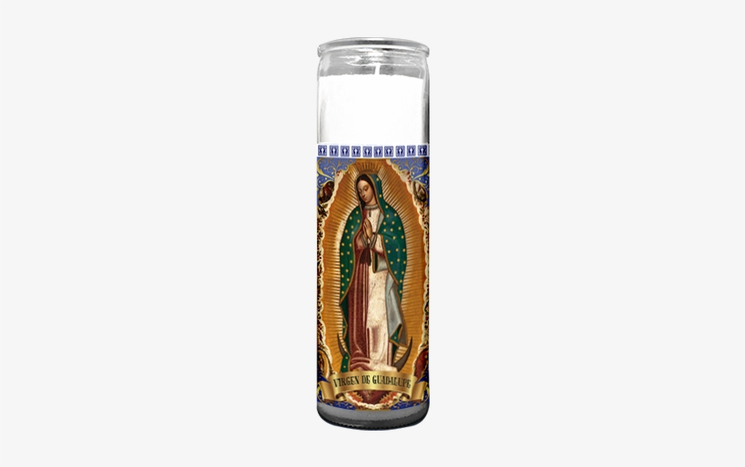 Virgen De Guadalupe White Box 1×12 Units - Virgin Of Guadalupe And The Apparitions To Juan Diego, transparent png download