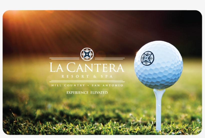 La Cantera Resort Golf Gift Card - High Resolution Golf Ball, transparent png download