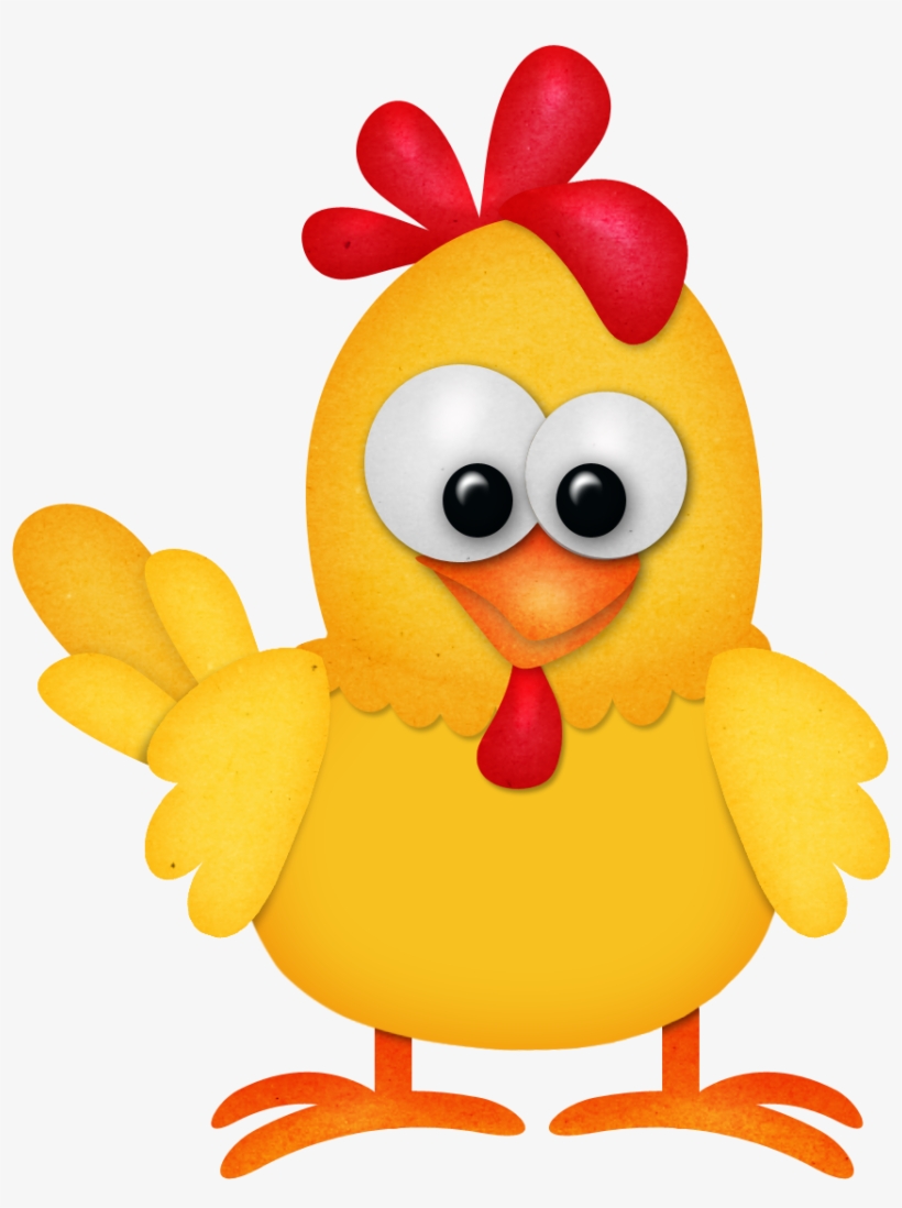 Chicken Pattern, Easter Clip Art, Chicken Jokes, Farm - Gallinas De Granja Dibujo, transparent png download