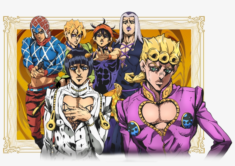 Jojo's Bizarre Adventure Part 5 Anime Announced, Coming, transparent png download