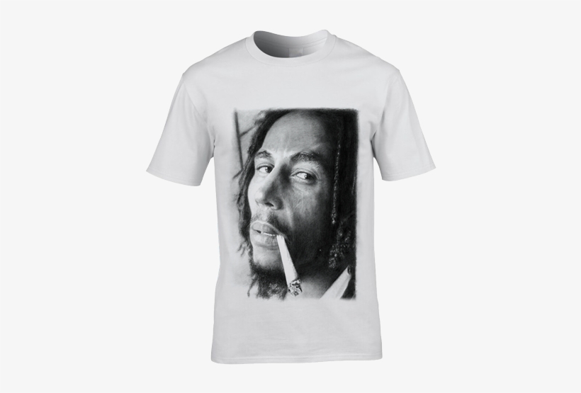 Bob Marley Stir It Up T-shirt - Ian Curtis Mr Art T Shirt, transparent png download