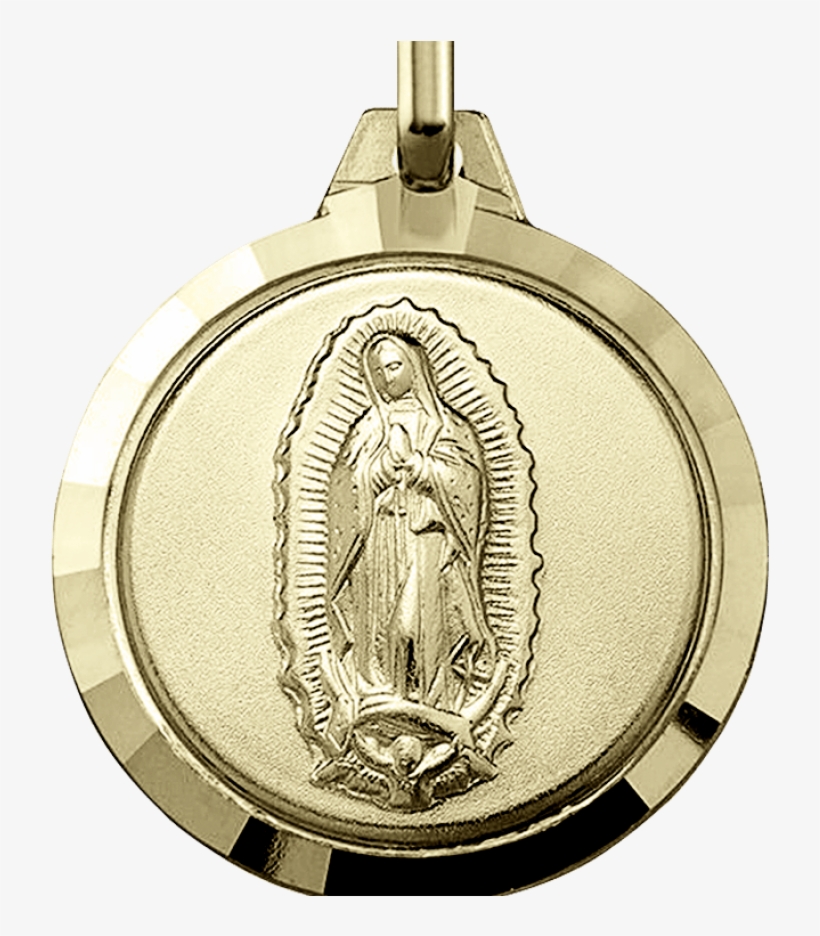Medalla Virgen De Guadalupe Joyera Lafesta - Medal, transparent png download