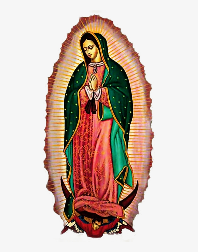 Icona Madonna Di Guadalupe Cm 15x30, transparent png download