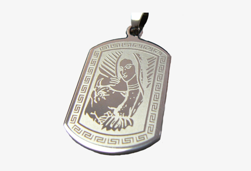 Placa De La Virgen De Guadalupe Y Juan Pablo Ii - Placa De Virgen De Guadalupe, transparent png download
