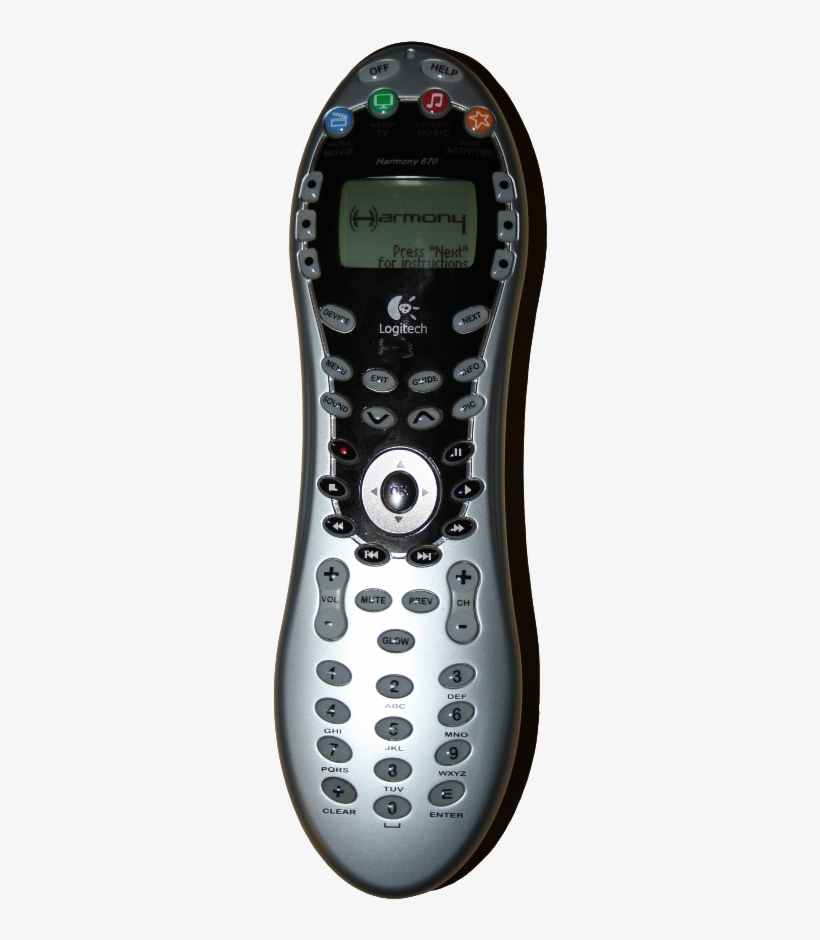 File - Remote - Congruity Logitech Harmony, transparent png download