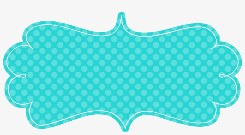 Paper Picture Frames Clip Art Aqua - Turquoise Frame Clip Art, transparent png download