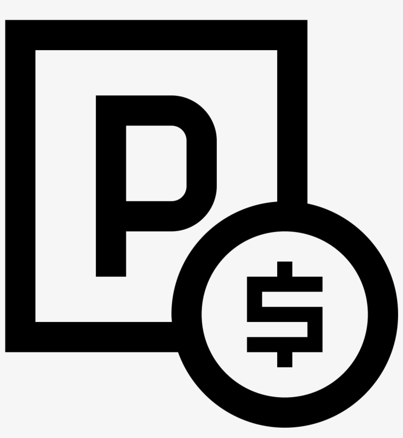 Paid Parking Icon - Icon Parking, transparent png download
