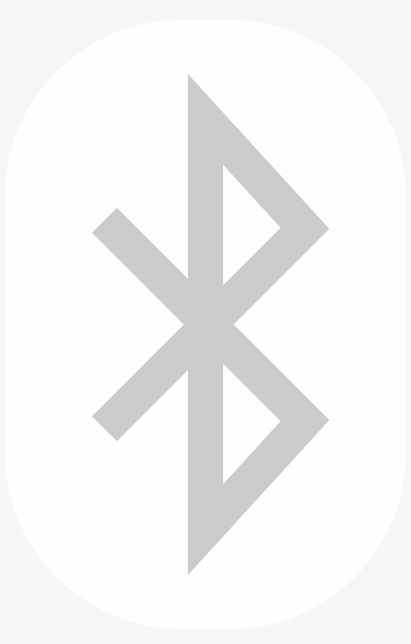 Bluetooth Png Image - Bluetooth Logo Png White, transparent png download
