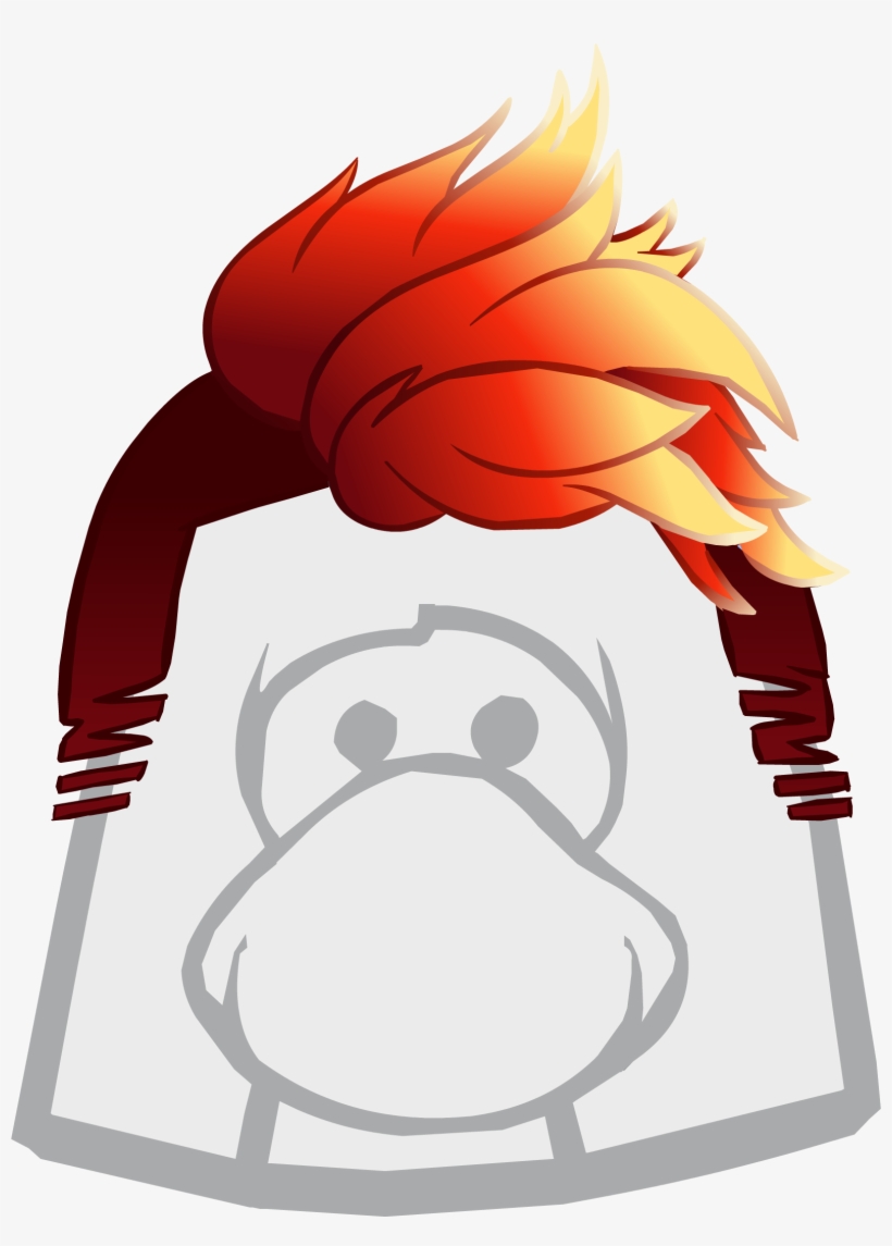 The Flame Icon - Club Penguin The Right, transparent png download