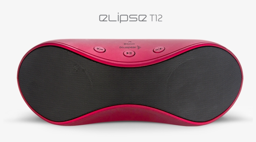 Bluetooth Speaker - Elipse T12 - Polka Dot, transparent png download
