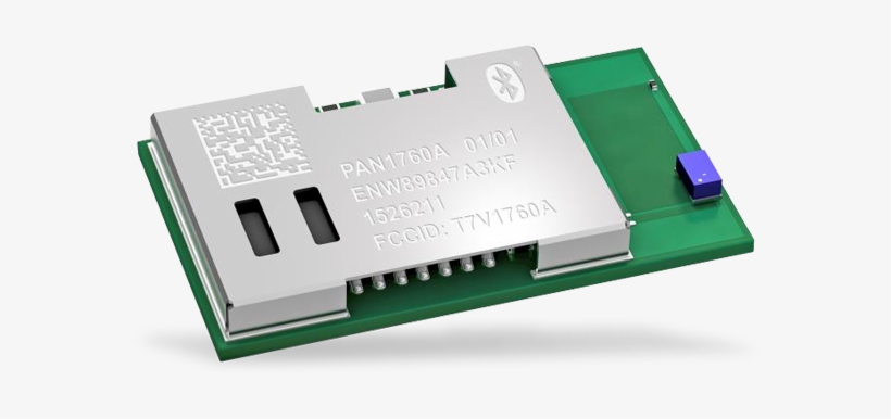 Panasonic Pan1760a Bluetooth Low Energy Module - Enw 89847a3kf, transparent png download