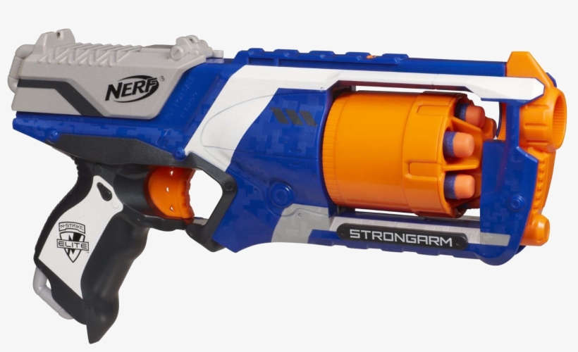 Nerf N-strike Elite - Nerf Strongarm N Strike Elite, transparent png download