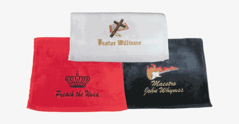 Personalized Hand Towels - Embroidered Face Towels Png, transparent png download
